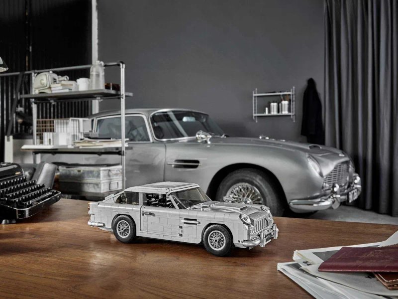 ‼️1295 деталей‼️Конструктор Aston Martin DB5 James Bond 007 (10262)‼️В КОРОБОЧЦІ — фото 5