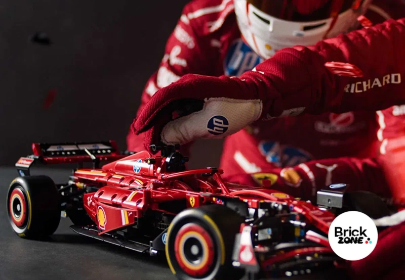 ‼️1361 деталь‼️Конструктор Ferrari F1 SF-24 Car (42207) Болід Формули 1 — фото 6