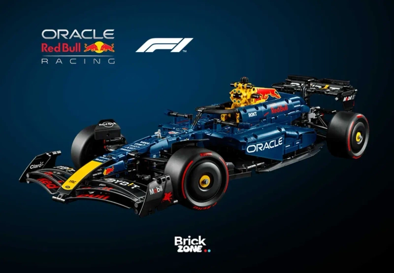 ‼️1639 деталей‼️Конструктор F1 Red Bull Racing RB20 (42206) 2 В 1 — фото 2