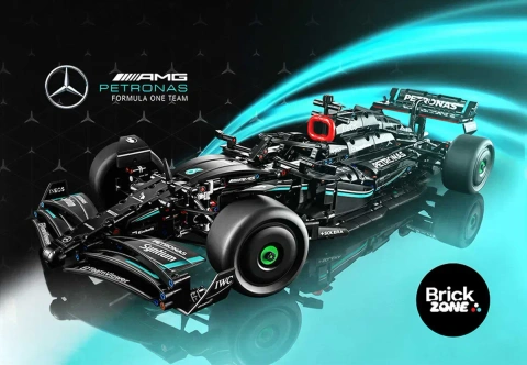 ‼️1642 деталей‼️Конструктор Mercedes-AMG F1 W14, Формула 1 (42171)
