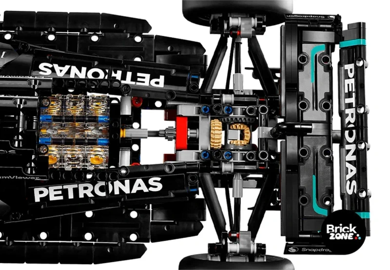 ‼️1642 деталей‼️Конструктор Mercedes-AMG F1 W14, Формула 1 (42171) — фото 4