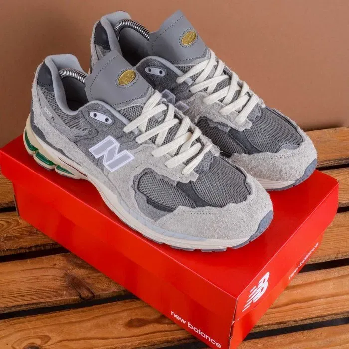 (1842) Кросівки New Balance 2002R сірі (41-45) NB нб ню беленс — фото 2