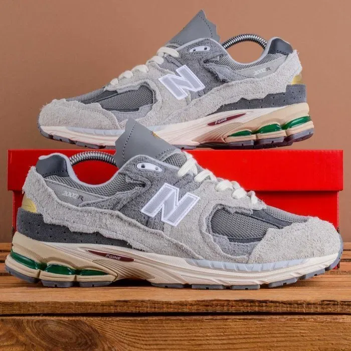(1842) Кросівки New Balance 2002R сірі (41-45) NB нб ню беленс — фото 3