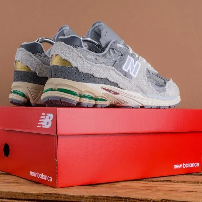 (1842) Кросівки New Balance 2002R сірі (41-45) NB нб ню беленс — фото 5