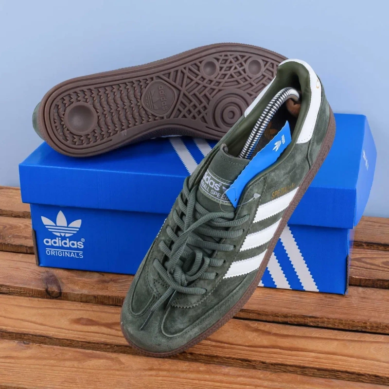 (1949) Кросівки кеди Adidas Handball Spezial хакі (41-45) адідас, В'єтнам — фото 5