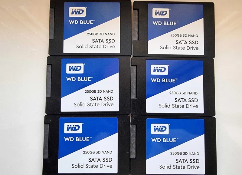 2.5 M.2 NVME SSD диск 250GB 500GB 1TB 2TB Samsung Crucial WD Hynix — фото 2
