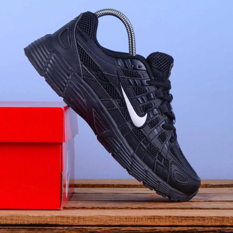 (2307) Акція! Кросівки Nike P-6000 чорні з білим логотипом (36,37,38,39) найк найки — фото 4