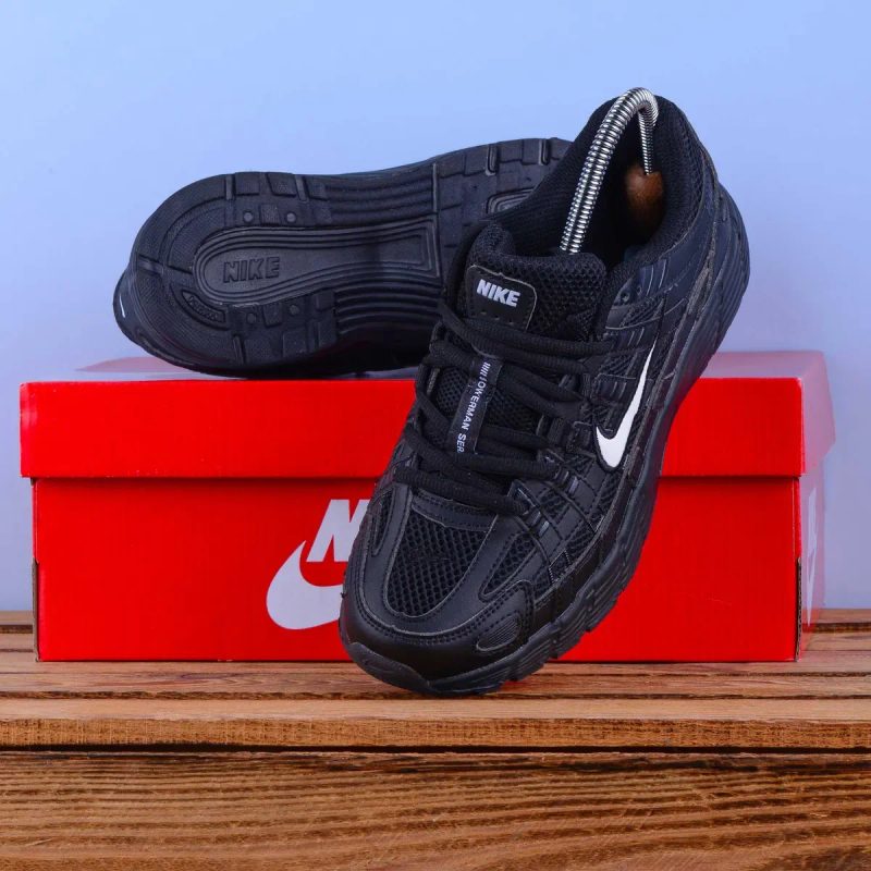 (2307) Акція! Кросівки Nike P-6000 чорні з білим логотипом (36,37,38,39) найк найки — фото 5