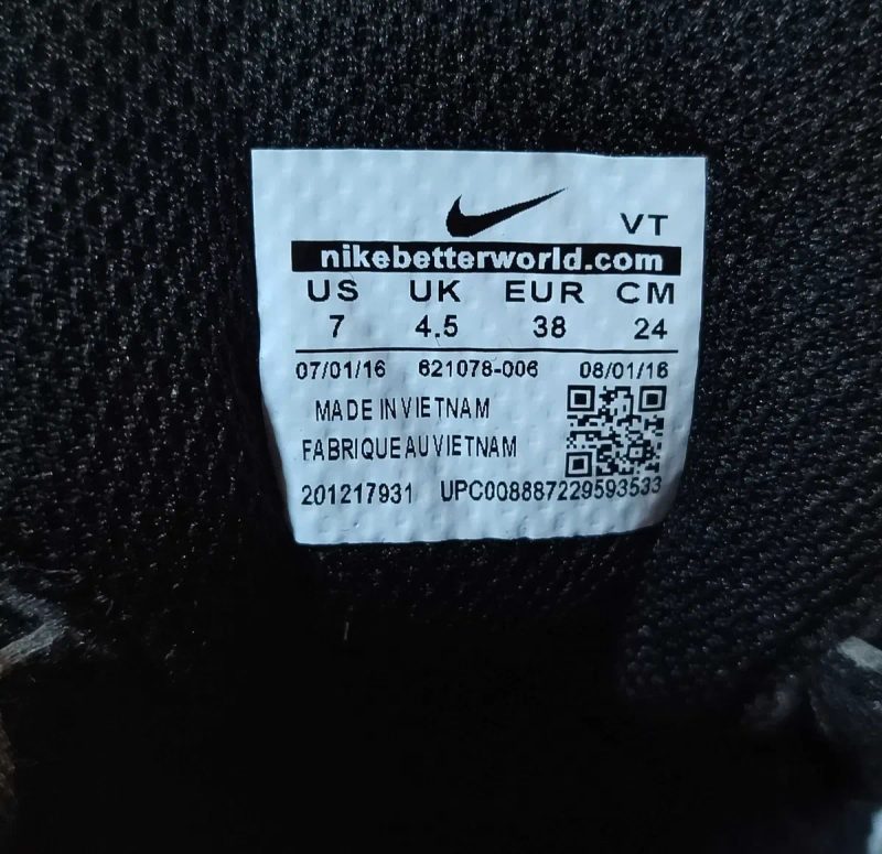 (2307) Акція! Кросівки Nike P-6000 чорні з білим логотипом (36,37,38,39) найк найки — фото 6
