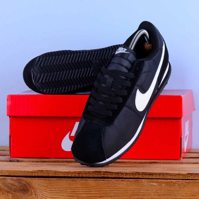 (2397) Акція! Кросівки Nike Cortez чорні з білим (41-45) найк найки В'єтнам — фото 5