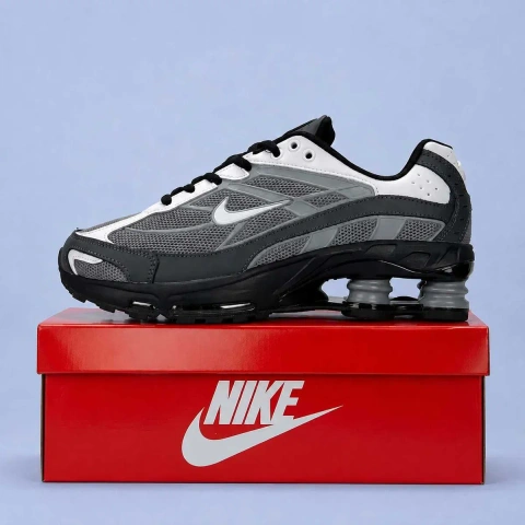 (2412) Кросівки Nike Shox Ride 2 SP чорні з сірим (41-46) найк найки