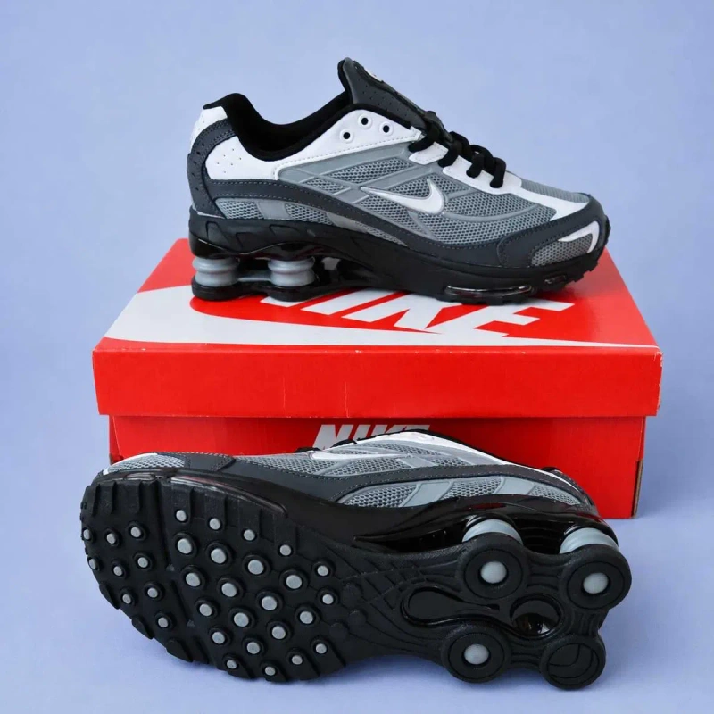 (2412) Кросівки Nike Shox Ride 2 SP чорні з сірим (41-46) найк найки — фото 2
