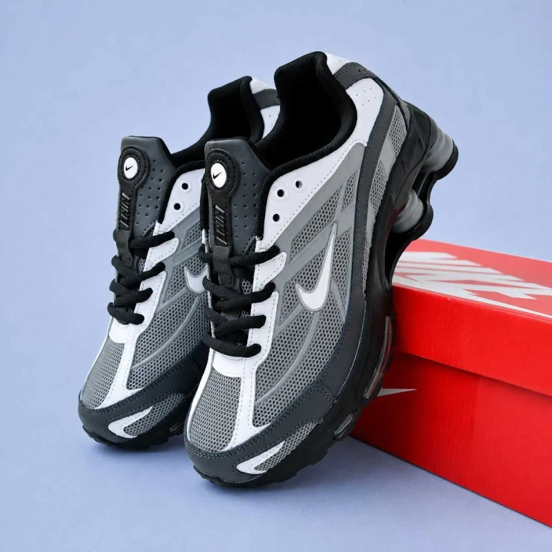 (2412) Кросівки Nike Shox Ride 2 SP чорні з сірим (41-46) найк найки — фото 4