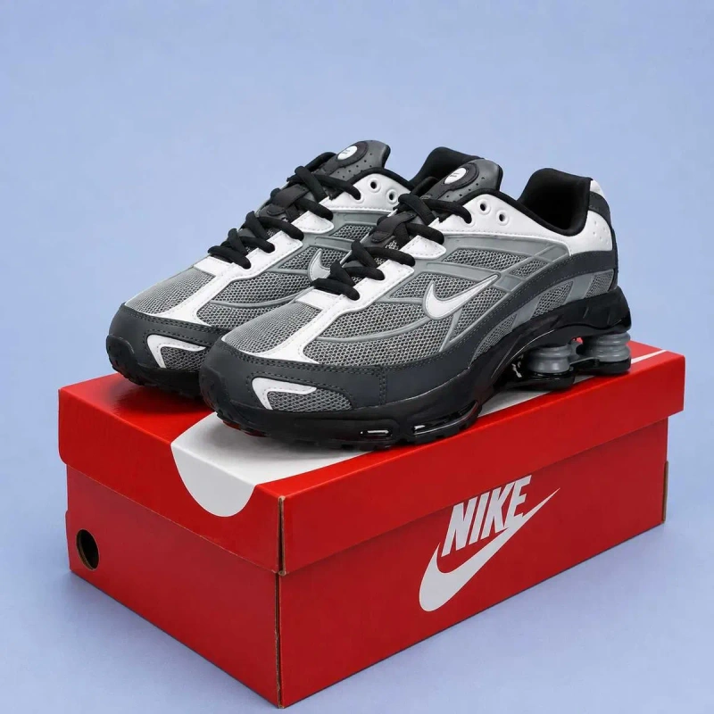 (2412) Кросівки Nike Shox Ride 2 SP чорні з сірим (41-46) найк найки — фото 5