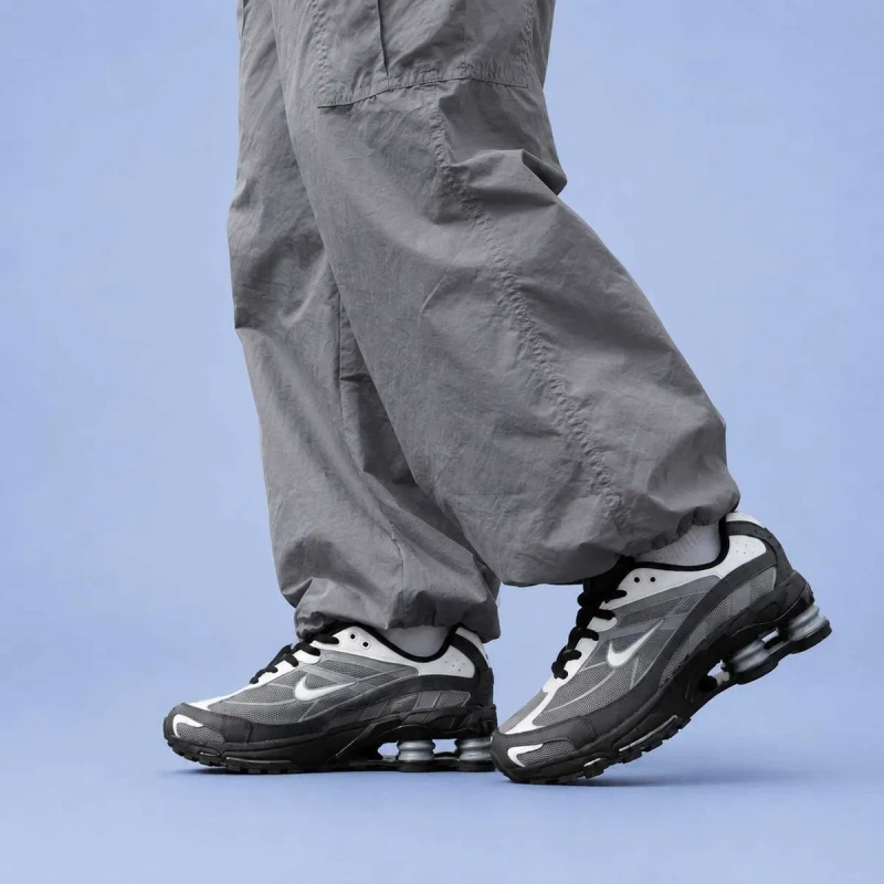 (2412) Кросівки Nike Shox Ride 2 SP чорні з сірим (41-46) найк найки — фото 7