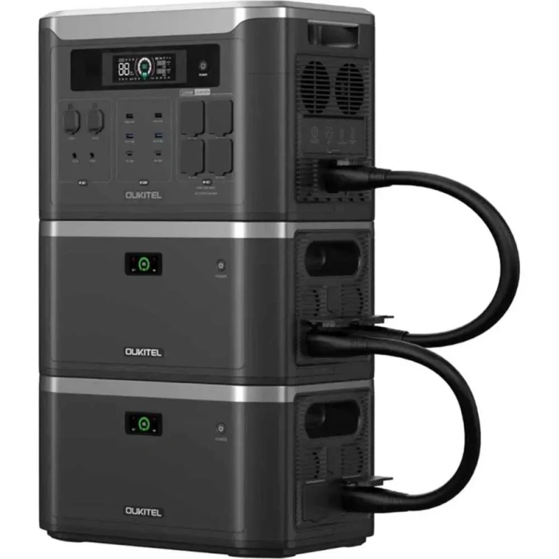 3200Вт! Потужна зарядна станція Oukitel BP3000EВт | 2048 Вт·год LiFePO4 — фото 4