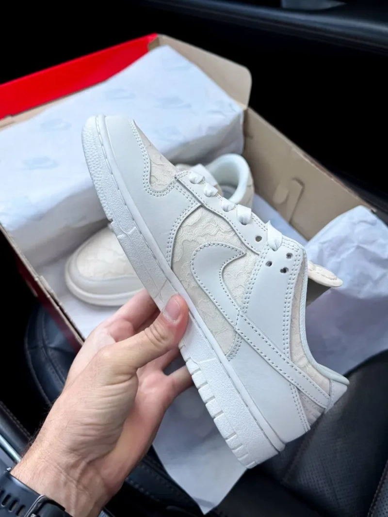 36-41 р кросівки Nike Dunk Low WMNS ‘Lace pack - REGAL BEIGE’ — фото 4