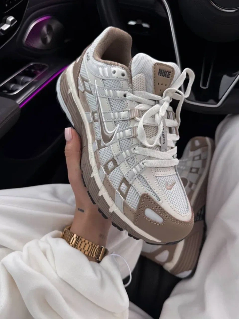 36-45 р кросівки Nike P-6000 Hangul Day beige brown