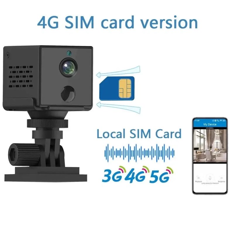 4G камера под СИМ карту Vstarcam CB75 міні камера 4g відеокамера 4g — фото 2