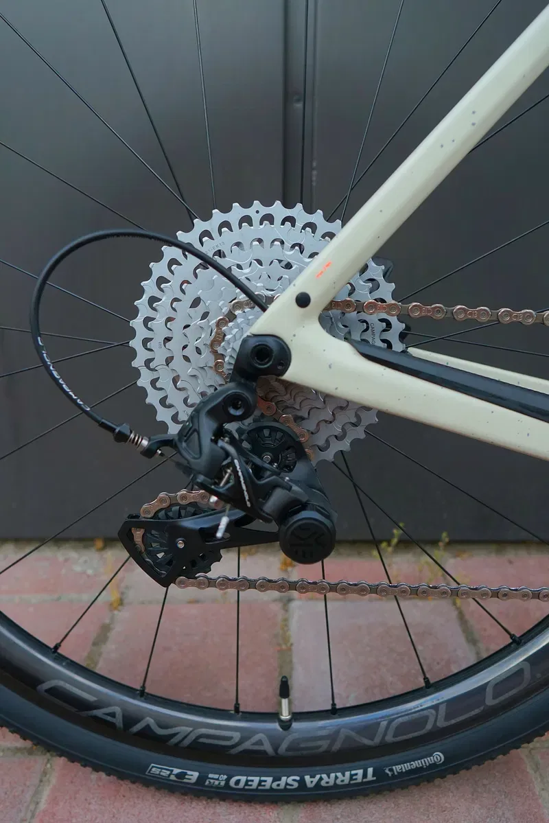 8.2Kg! Повністю карбоновий ROSE Backroad Ekar 1x13 (55) m/L  карбоновий вілсет гревел гравійник gravel — фото 4