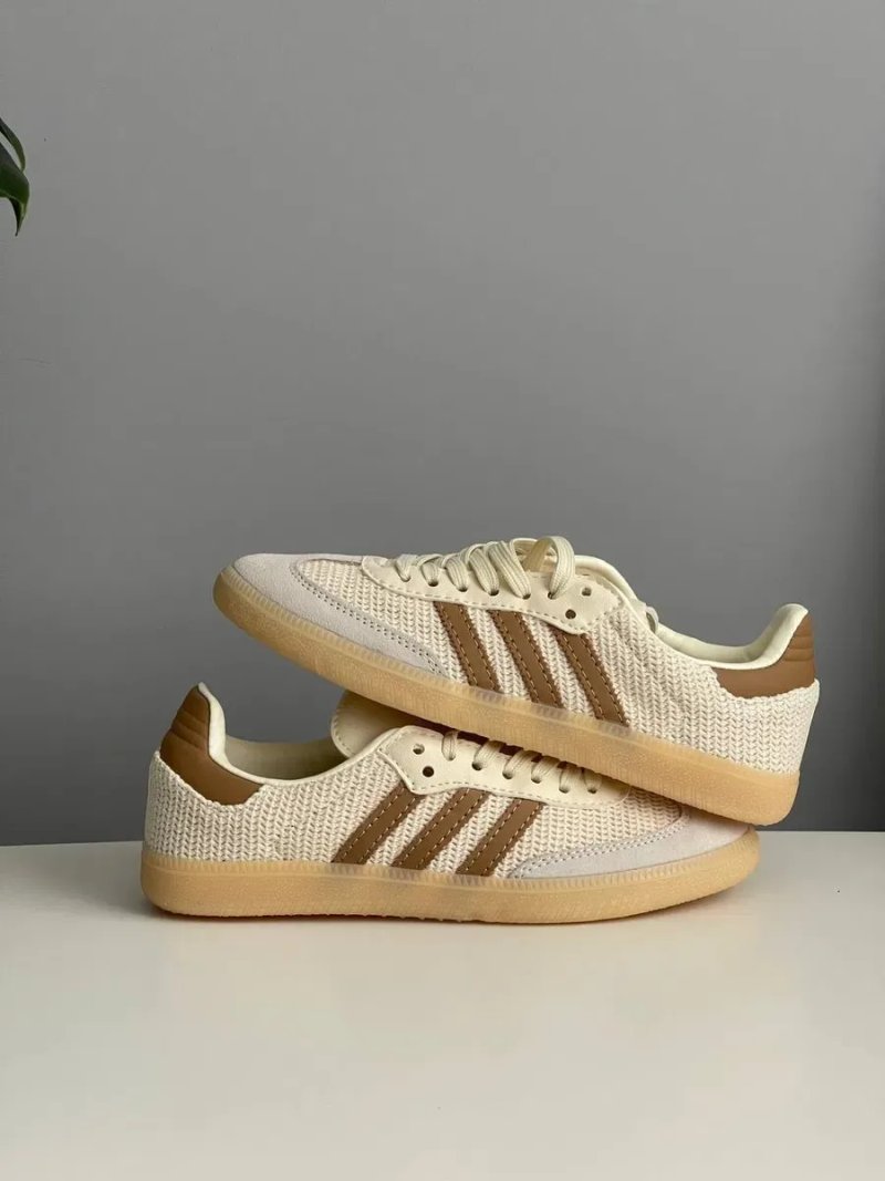 Adidas Samba OG Crystal Sand JI3185 | Жіночі текстильні кеди — фото 3