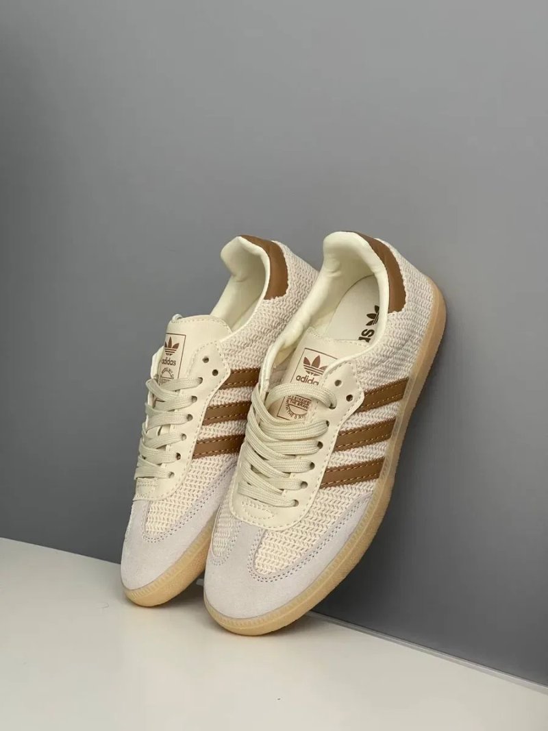 Adidas Samba OG Crystal Sand JI3185 | Жіночі текстильні кеди — фото 4