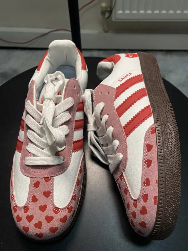 Adidas Samba x Comme des Garçons Play White Pink, розмір 40 — фото 2