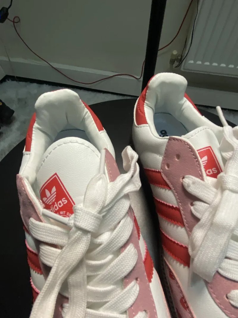 Adidas Samba x Comme des Garçons Play White Pink, розмір 40 — фото 6