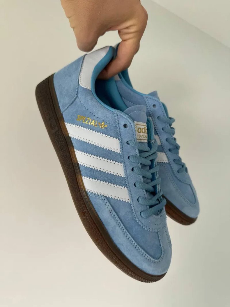Adidas Spezial Hanball Light Blue кросівки адідас спеіал адідас спешл блакитні — фото 2