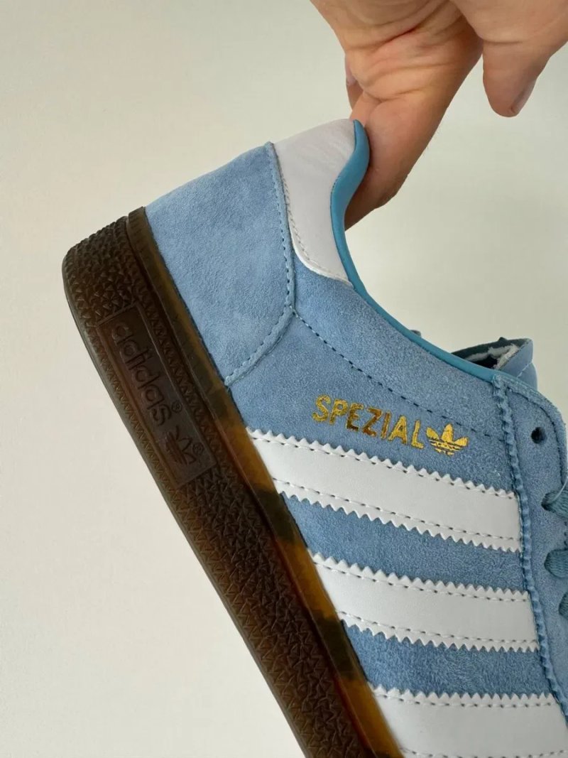 Adidas Spezial Hanball Light Blue кросівки адідас спеіал адідас спешл блакитні — фото 4