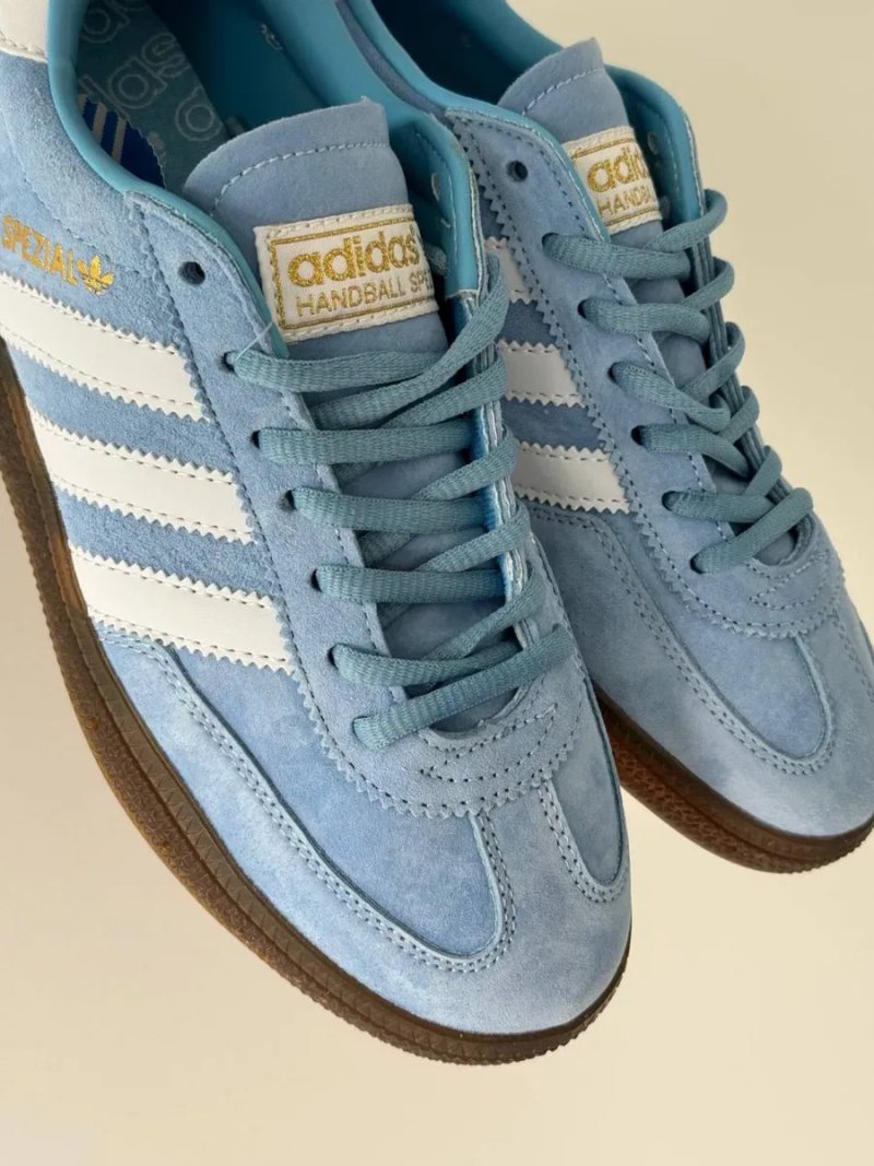 Adidas Spezial Hanball Light Blue кросівки адідас спеіал адідас спешл блакитні — фото 5
