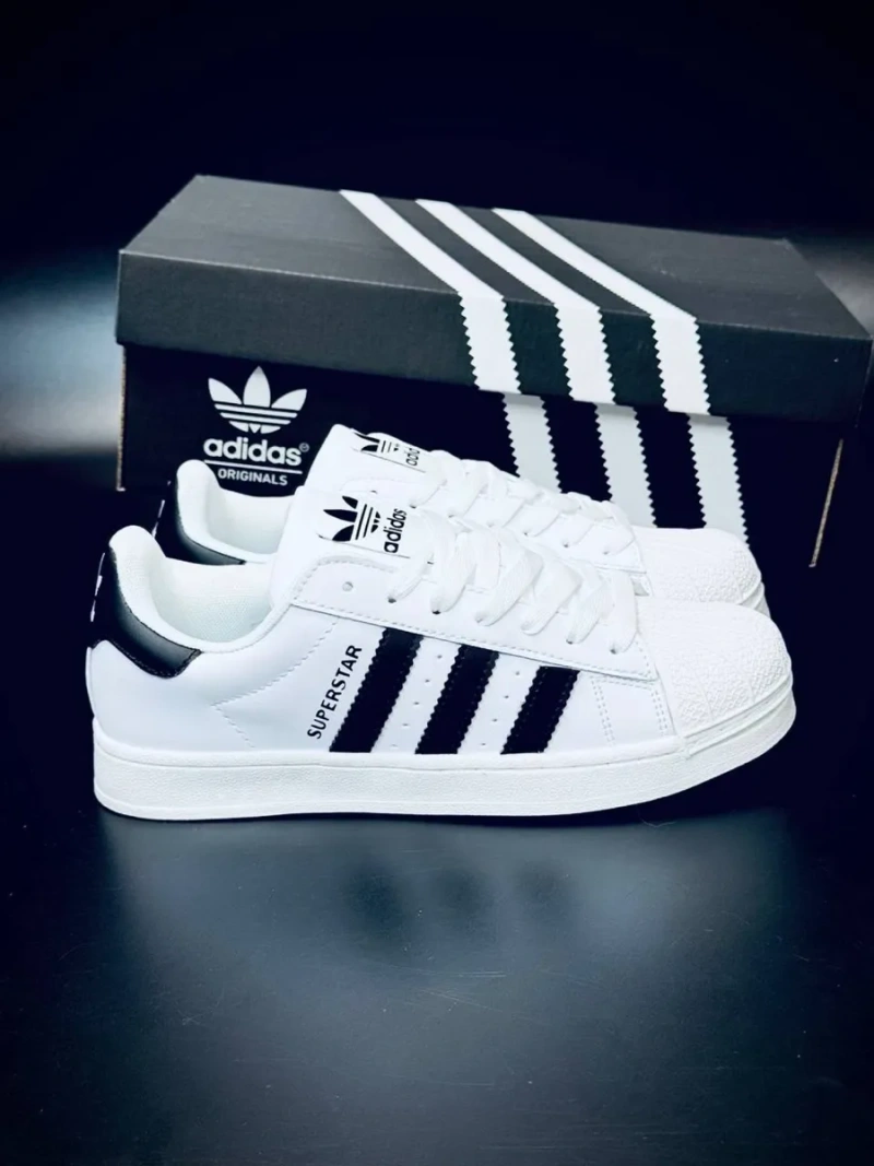 Adidas Superstar • незмінна класика серед кросівок • жіночі кросовки адідас • адідас суперстар • шкіряні жіночі красовки адідас • adidas жіночі — фото 8