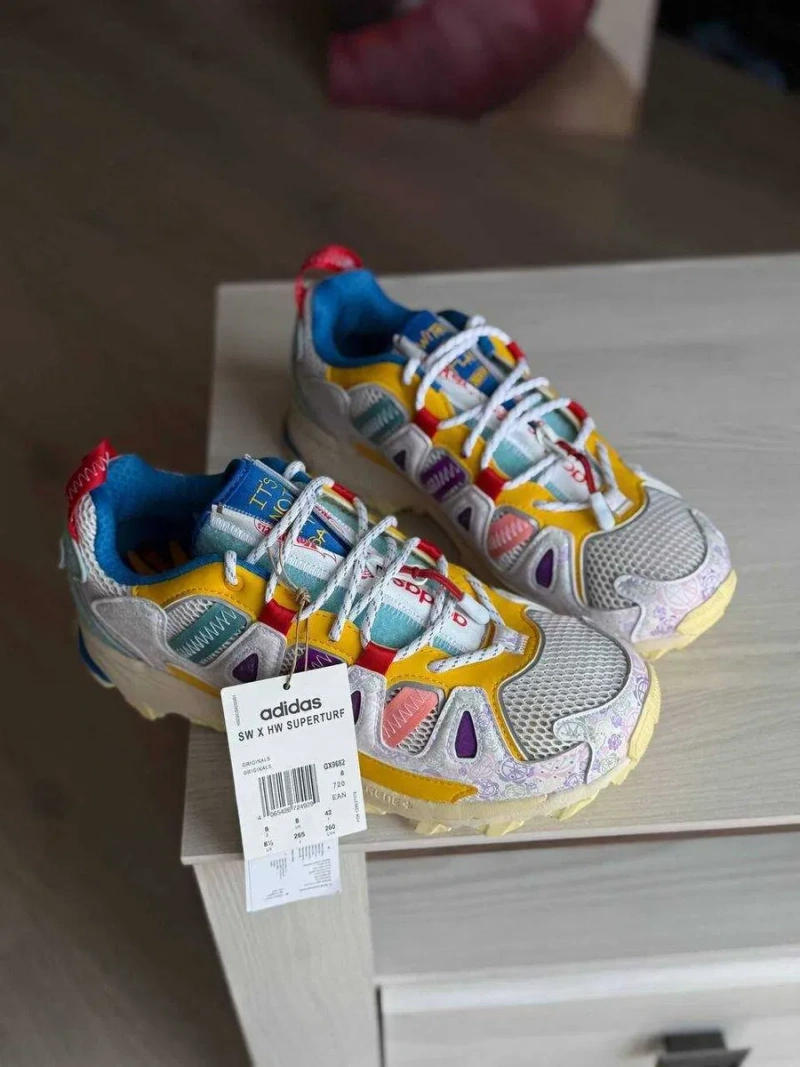ADIDAS X SEAN WOTHERSPOON X HOT WHEELS SUPERTURF. Оригінальні кросівки. Демісезон. Оригінал — фото 2