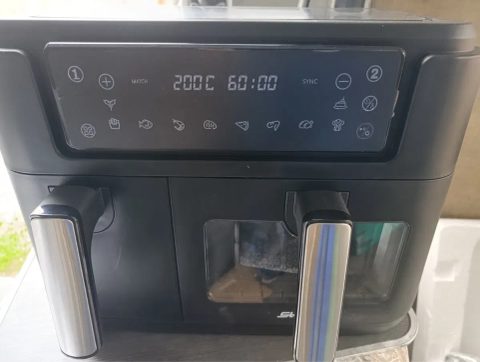 Аерофритюрниця-мультипіч дві зони Steba HF 9500 DUO