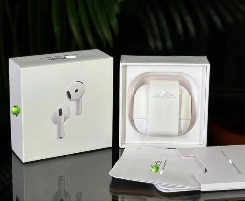 AirPods 4  (2026 gen) • ANC (з шумодавом) • Гарантія • (iOS 18+26+) • Прозорість • Анімація Бездротові навушники Apple — фото 2