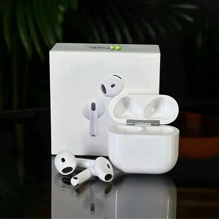 AirPods 4  (2026 gen) • ANC (з шумодавом) • Гарантія • (iOS 18+26+) • Прозорість • Анімація Бездротові навушники Apple — фото 3