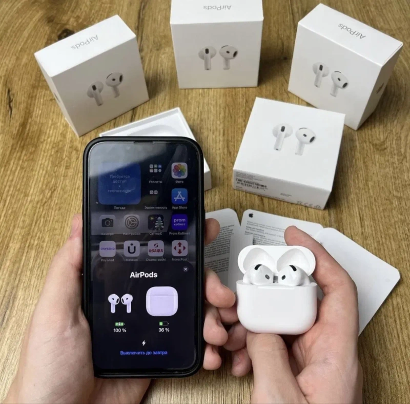 AirPods 4 (Запаковані FULL якість 1:1) Розпродаж! — фото 3
