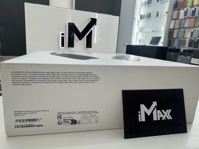 Airpods Max 2 Midnight USB-C ОРИГИНАЛ НОВІ MVV43 запаковані 429€ — фото 2