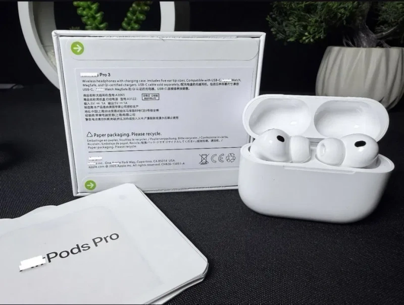 AirPods Pro 3  (2026) • ANC (шумодав) • Airoha Chip • Анімація • Гарантія  • Бездротові навушники Apple — фото 2