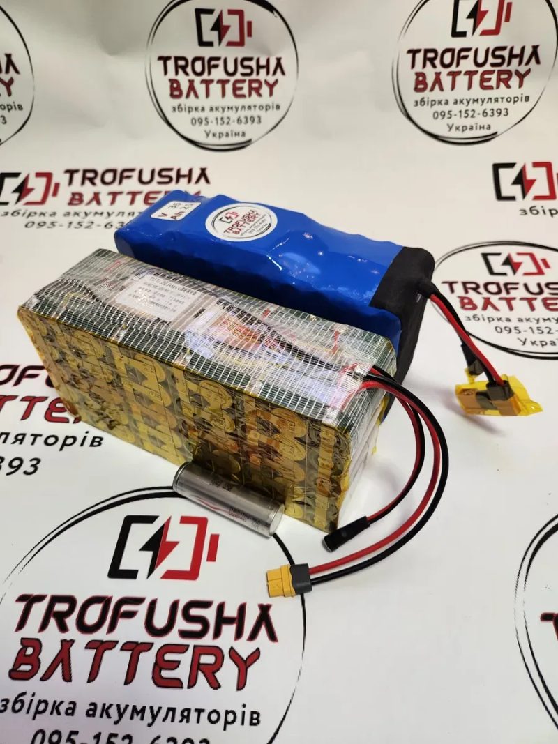 Аккумулятор для электровелосипеда Trofusha 36V 25Ah Samsung 50G в термоусадке (80-90 км хода), усиленная батарея 36В 25Аг — фото 2
