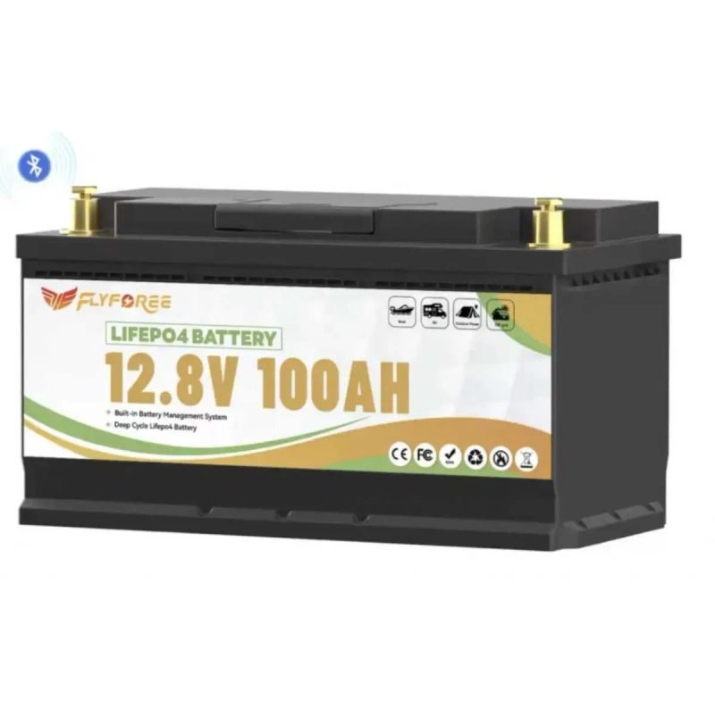 Аккумулятор Lightech c Bluetooth и ВМS LiFePo4 100Ah 12v 1280Wh‼️ТОП‼️ — фото 5