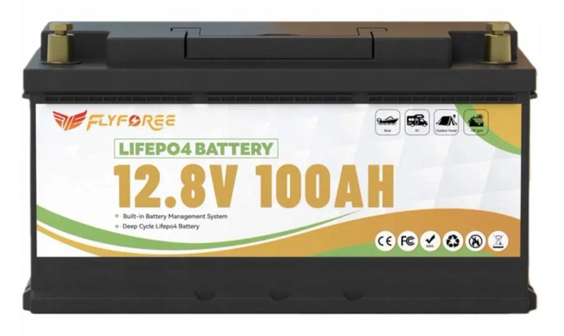 Аккумулятор Lightech c Bluetooth и ВМS LiFePo4 100Ah 12v 1280Wh‼️ТОП‼️ — фото 8
