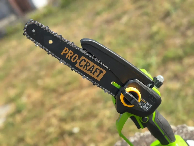 Аккумуляторная пила бесщеточная ProCraft PKA45 (ТУШКА 2шины, 2цепи,без аккумулятора и зарядного) Автоматическая масло подача — фото 8