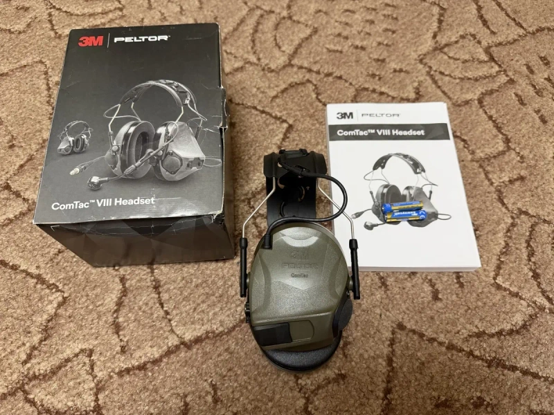 Активні навушники 3m Peltor ComTac XPI, VIII, VI (6) NIB з мікрофоном, Neckband! — фото 4
