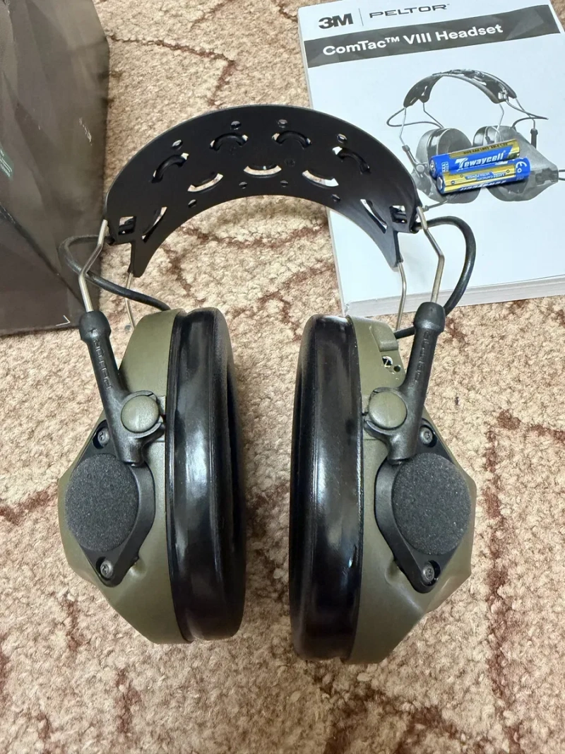 Активні навушники 3m Peltor ComTac XPI, VIII, VI (6) NIB з мікрофоном, Neckband! — фото 5