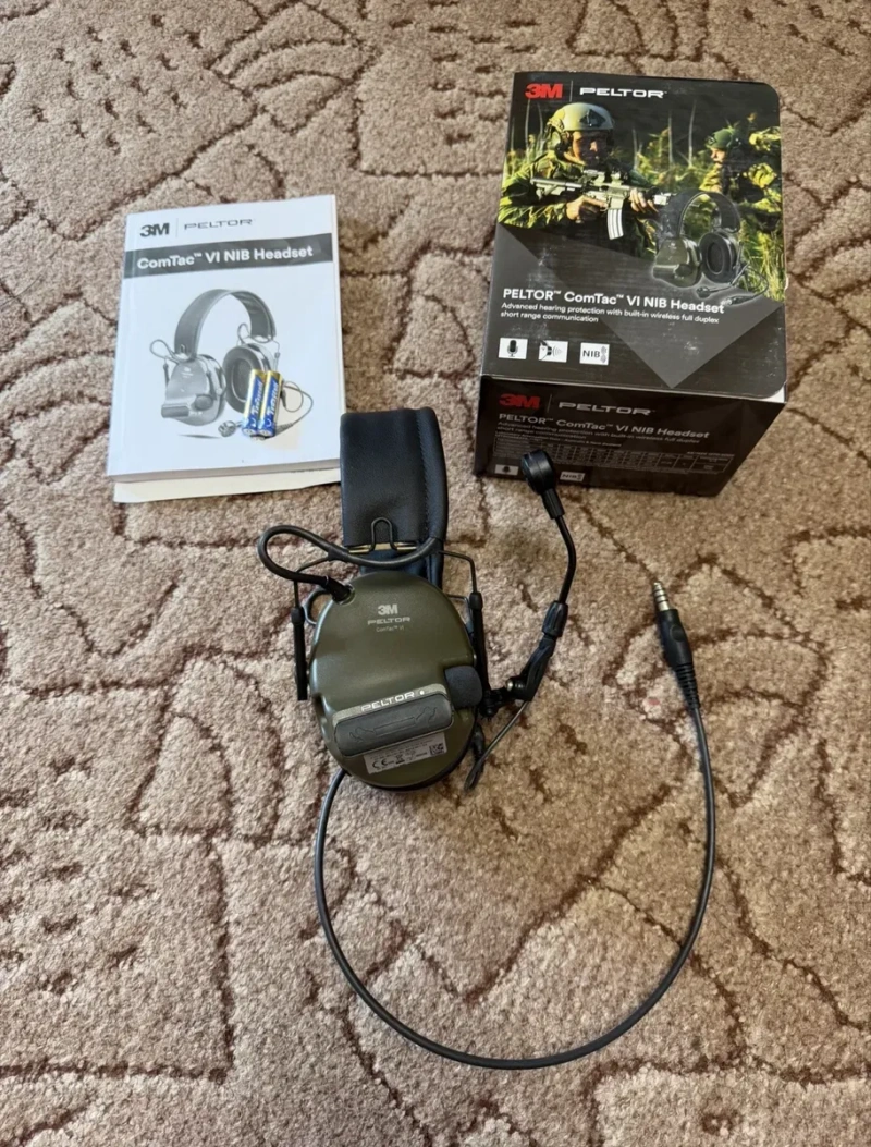 Активні навушники 3m Peltor ComTac XPI, VIII, VI (6) NIB з мікрофоном, Neckband! — фото 7