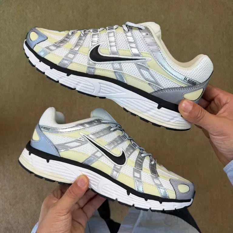 ‼️Акція / Останні Розміри‼️Кроссовки Мужские Nike P6000 White/Yellow /Кросівки Чоловічі Найк Р 6000 Coconut Milk — фото 3