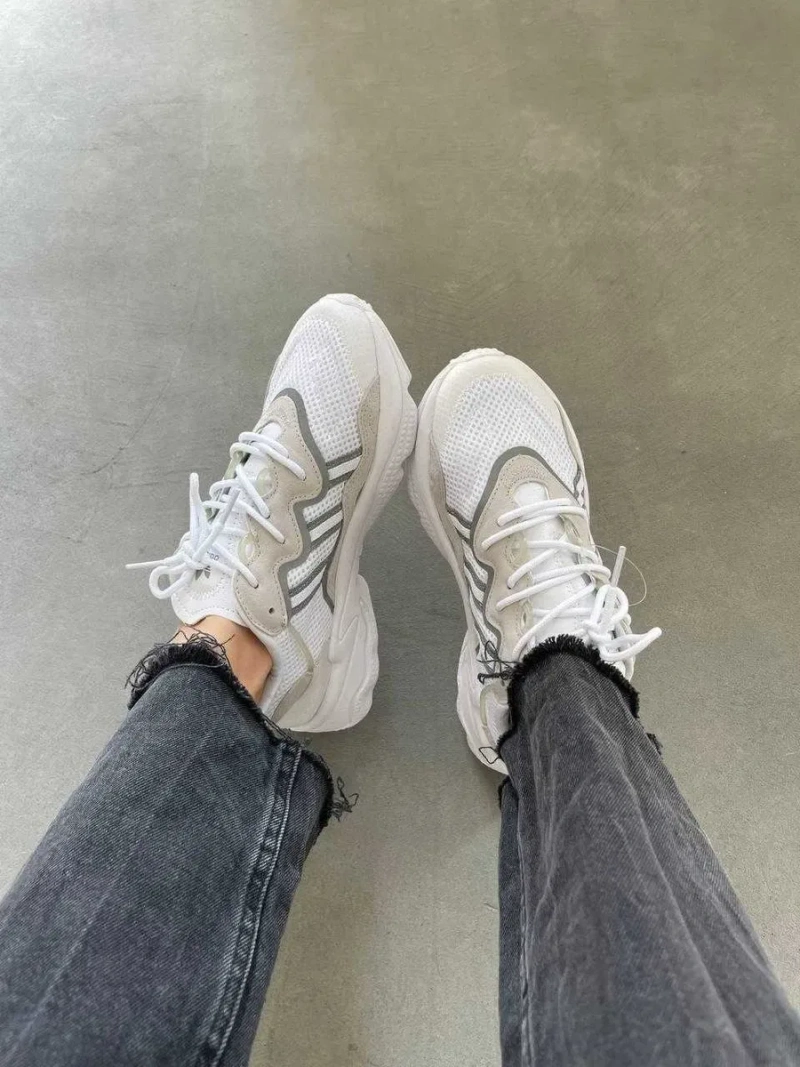 ‼️Акція / Останні Розміри‼️Кроссовки Женские Adidas Ozweego White/Жіночі Кросівки Адідас Озвіго/Кроссовки адидас Озвиго — фото 2