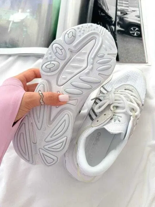 ‼️Акція / Останні Розміри‼️Кроссовки Женские Adidas Ozweego White/Жіночі Кросівки Адідас Озвіго/Кроссовки адидас Озвиго — фото 4