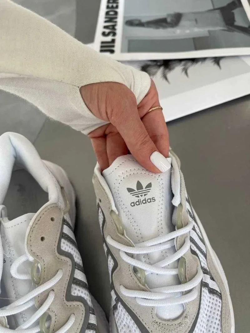 ‼️Акція / Останні Розміри‼️Кроссовки Женские Adidas Ozweego White/Жіночі Кросівки Адідас Озвіго/Кроссовки адидас Озвиго — фото 6